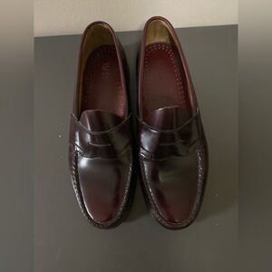 G.H Bass Weejuns Logan Penny Loafers, Men's Size 12M Cordovan/Burgundy